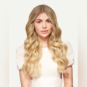 16" Dirty Blonde Highlights Halo® Hair Extensions